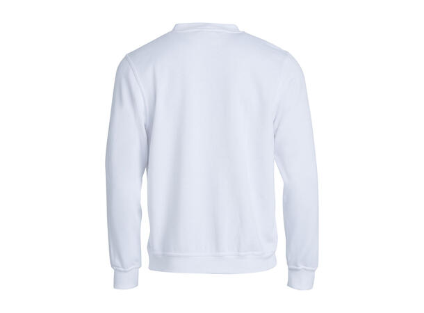 Clique Basic Roundneck Hvit str. L