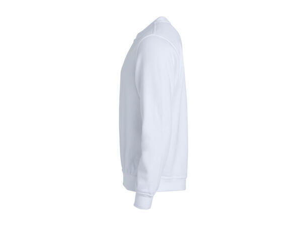 Clique Basic Roundneck Hvit str. L