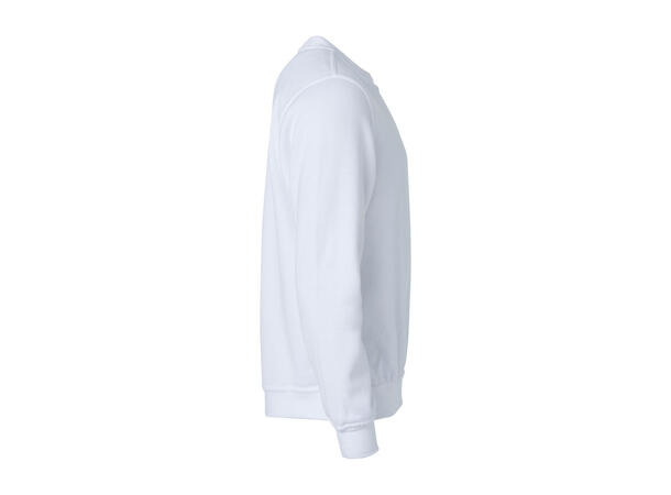 Clique Basic Roundneck Hvit str. L