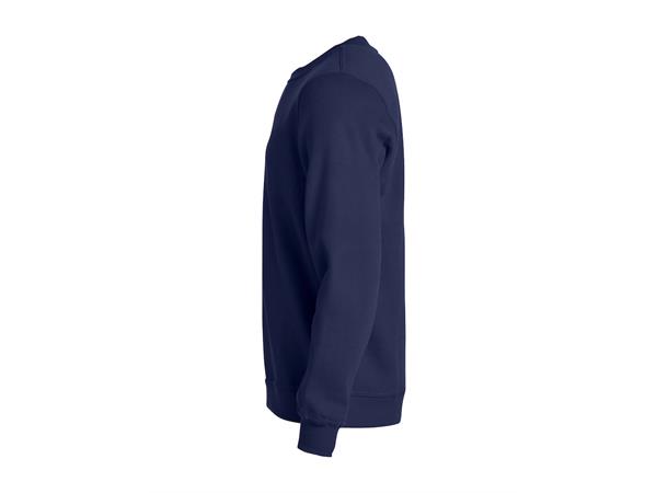 Clique Basic Roundneck Marineblå str. 4XL