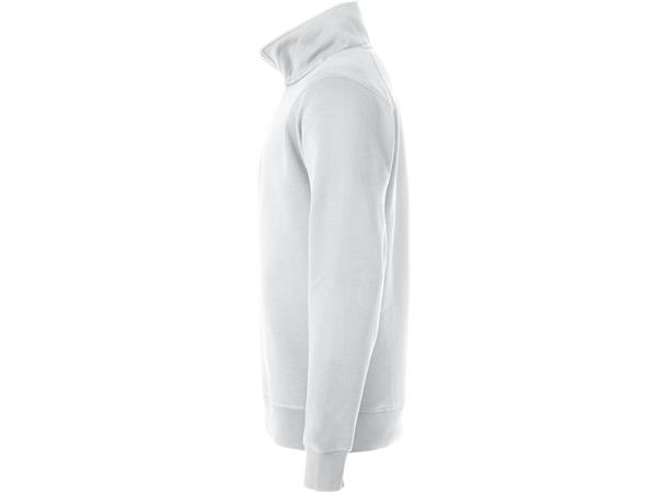 Clique Classic Half Zip Hvit str. XL