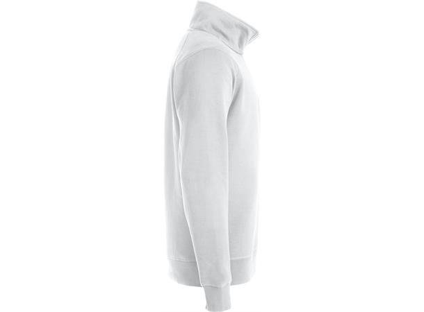 Clique Classic Half Zip Hvit str. XL