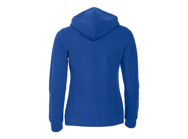 Clique Classic Hoody Dame Blåmelert str. S
