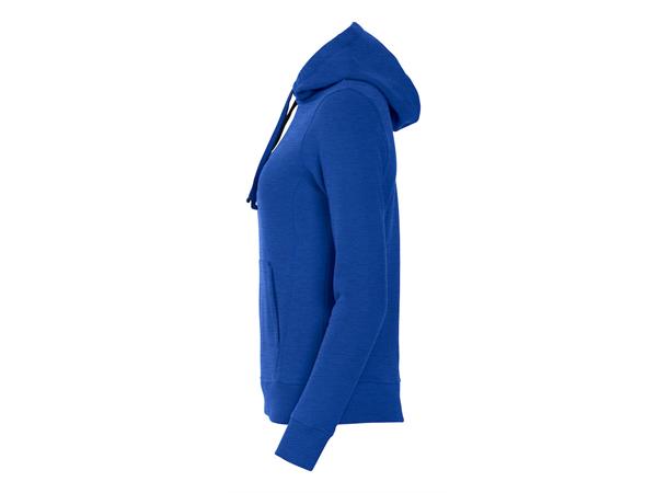 Clique Classic Hoody Dame Blåmelert str. S