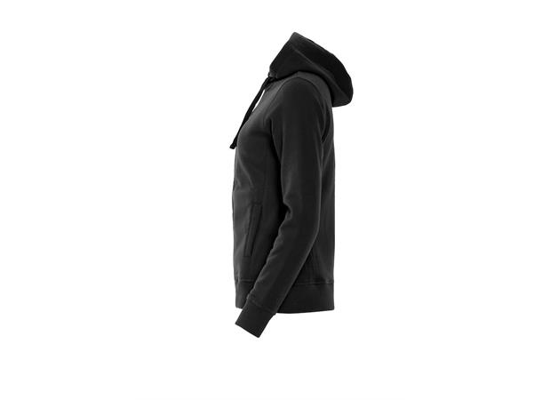 Clique Classic Hoody Full Zip Dame Svart str. S