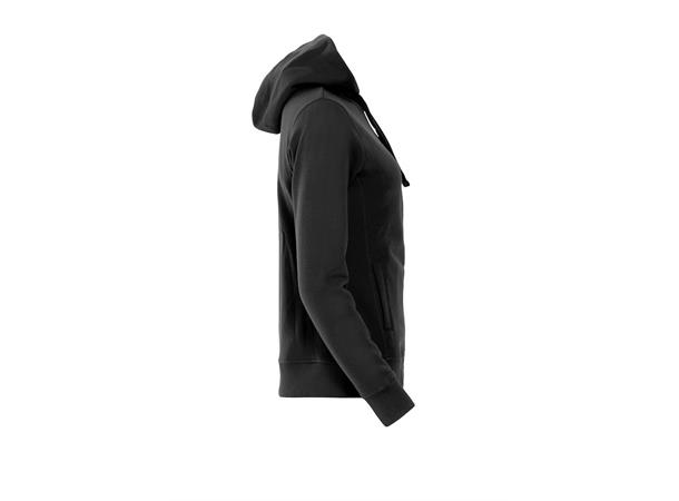 Clique Classic Hoody Full Zip Dame Svart str. S