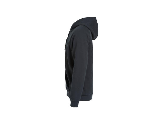 Clique Classic Hoody Full Zip Svart str. XXL
