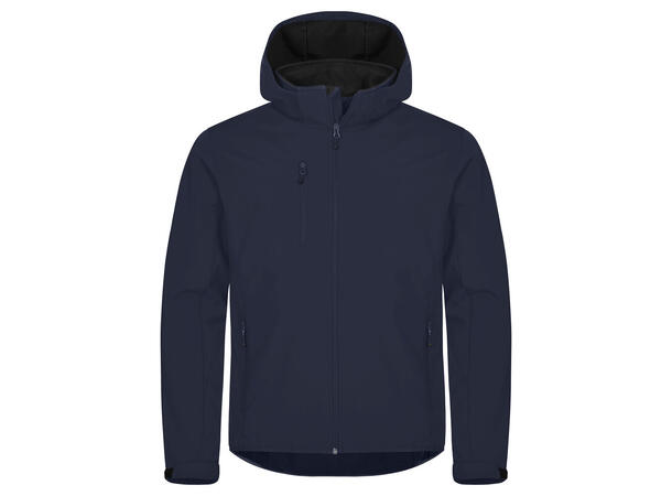 Clique Classic Softshell Hettejakke Herr Marineblå XS