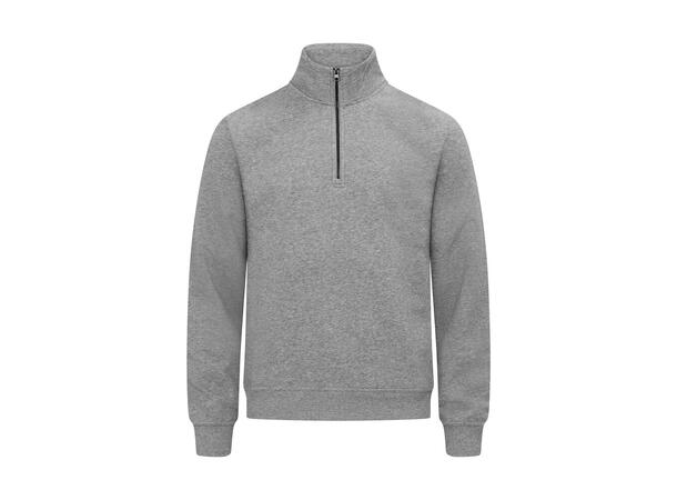 Clique Miami Half Zip Gråmelert L
