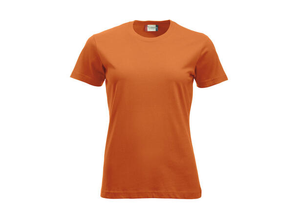 Clique New Classic-T Dame Oransje str. L