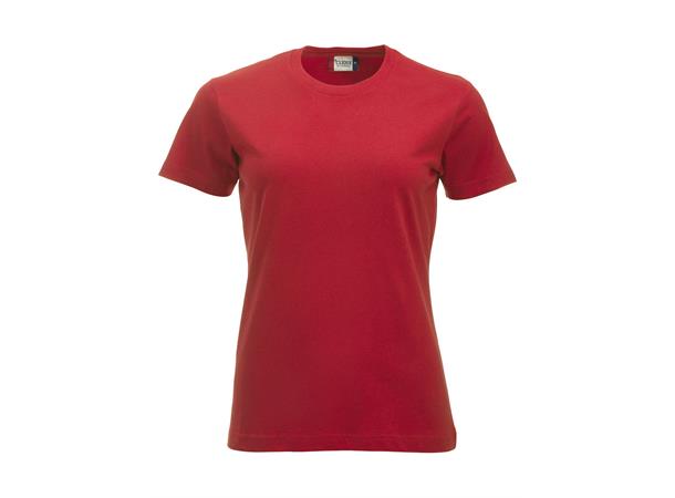 Clique New Classic-T Dame Rød str. XS