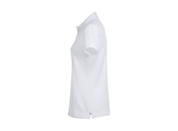 Clique Stretch Premium Polo Dame Hvit str. L