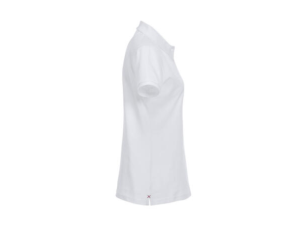 Clique Stretch Premium Polo Dame Hvit str. L