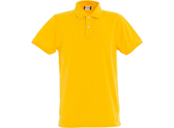 Clique Stretch Premium Polo Gul str. 3XL