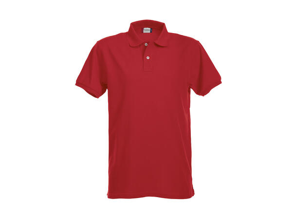 Clique Stretch Premium Polo Rød str. M