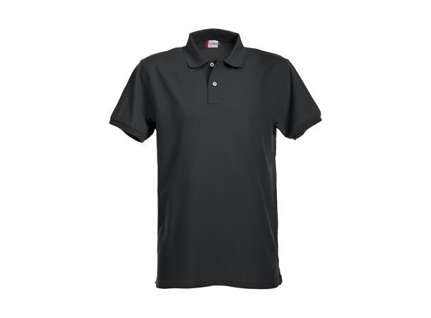 Clique Stretch Premium Polo Svart str. XXL