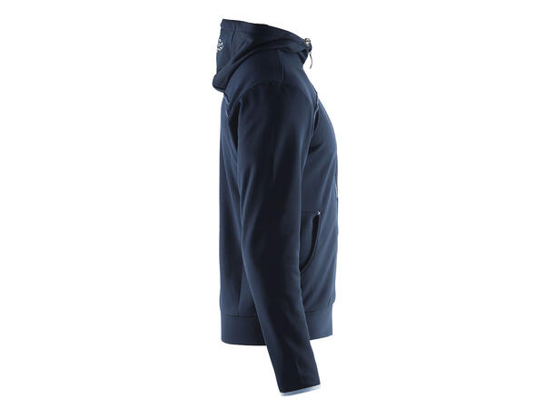 Craft Leisure Full Zip Hood M Marineblå str. 4XL