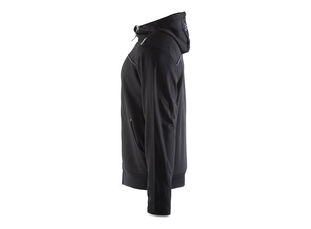 Craft Leisure Full Zip Hood M Svart str. S