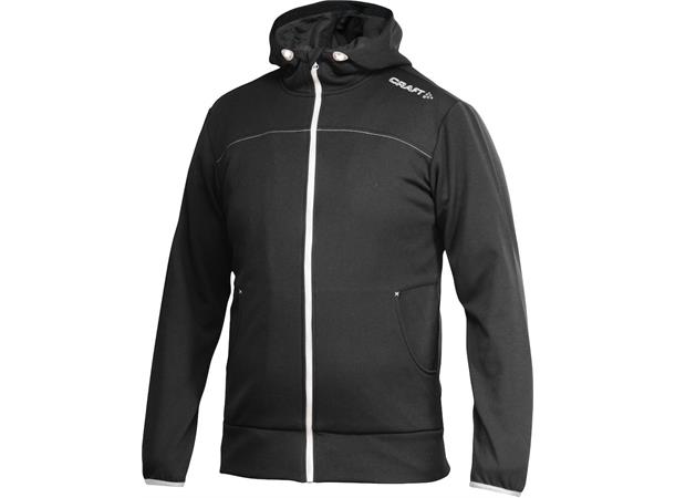 Craft Leisure Full Zip Hood M Svart str. S