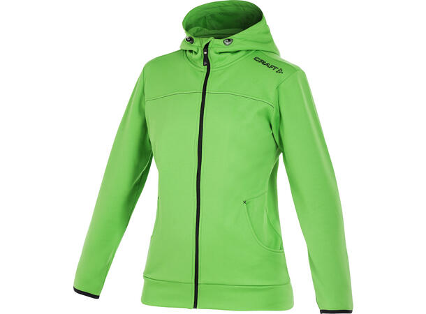 Craft Leisure Full Zip Hood W Grønn str. XS