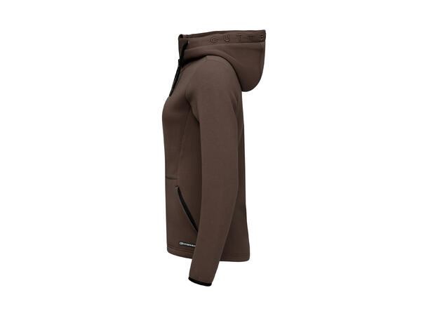 Cutter & Buck Pemberton Hood Dame Mørk Mocca XS