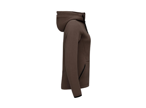 Cutter & Buck Pemberton Hood Dame Mørk Mocca XS