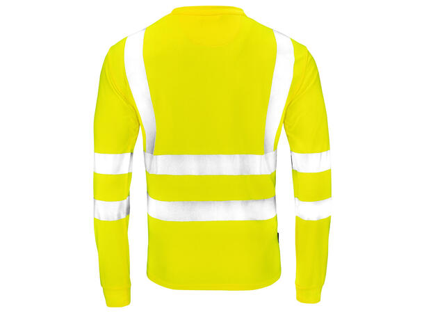 Jobman HV T-skjorte L/S Gul XS