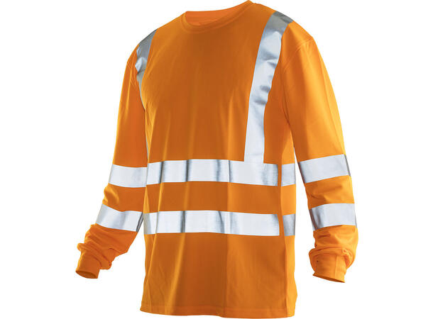 Jobman HV T-skjorte L/S Oransje 4XL