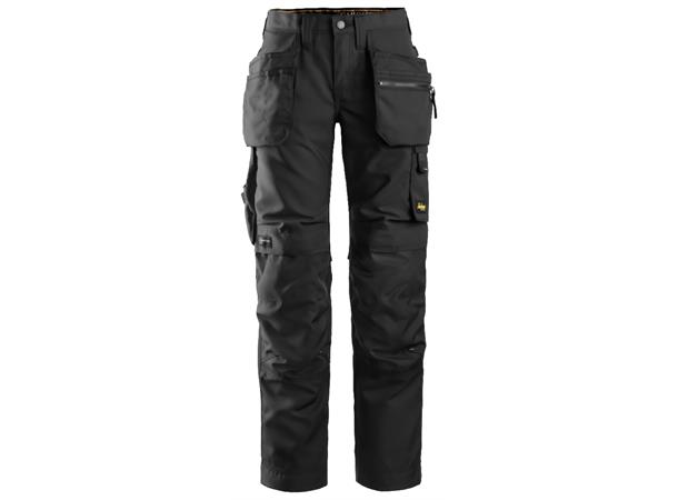 Snickers 6701 AllroundWork Arbeidsbukse Svart D104