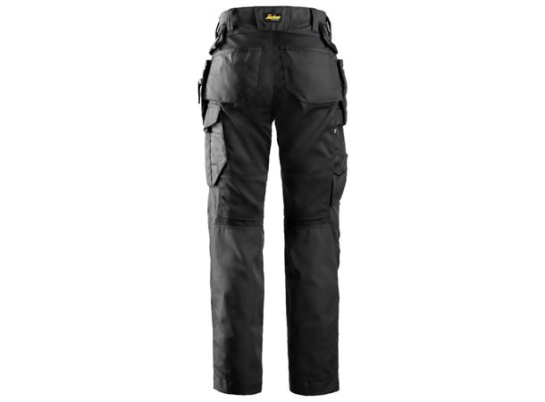 Snickers 6701 AllroundWork Arbeidsbukse Svart D104