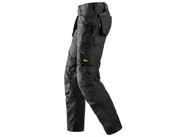 Snickers 6701 AllroundWork Arbeidsbukse Svart D104