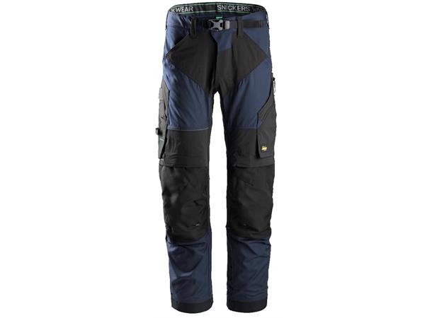 Snickers 6903 FlexiWork Arbeidsbukse+ Marineblå/Svart, str.112