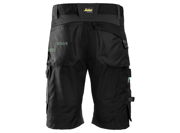 Snickers 6914 FlexiWork Arbeidsshorts+ Svart, str.044