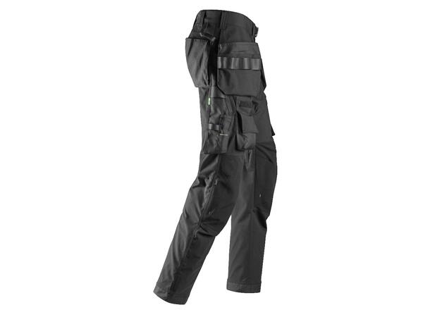 Snickers 6923 FlexiWork Gulvleggerbukse Svart D116