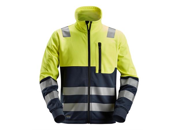 Snickers 8035 AllroundWork jakke HiVis Gul/Blå, str.XXXL Kl.2