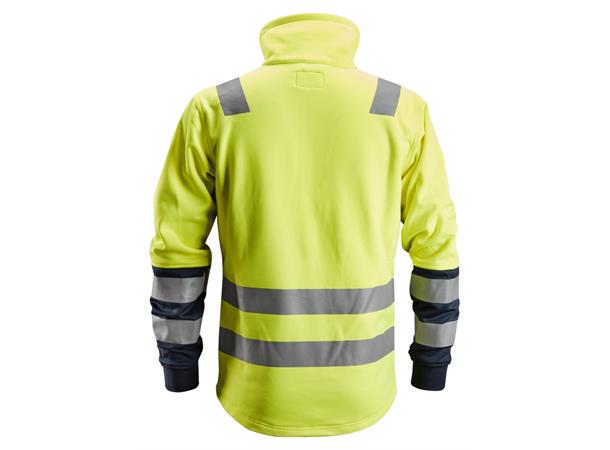 Snickers 8035 AllroundWork jakke HiVis Gul/Blå, str.XXXL Kl.2