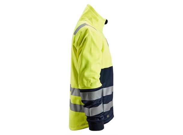 Snickers 8035 AllroundWork jakke HiVis Gul/Blå, str.XXXL Kl.2