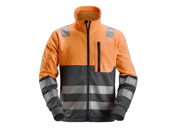 Snickers 8035 AllroundWork jakke HiVis Oransje/Grå, str.XS Kl.2