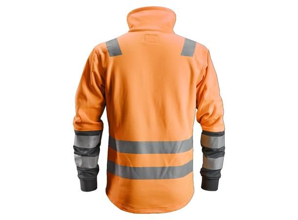 Snickers 8035 AllroundWork jakke HiVis Oransje/Grå, str.XS Kl.2