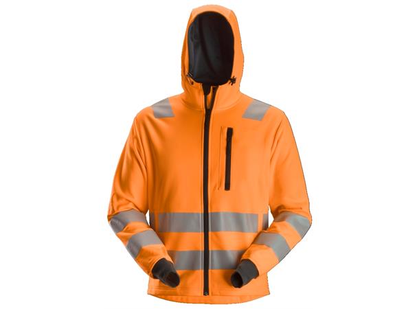 Snickers 8039 AllroundWork hettejakke HiVis Oransje, str.L Kl.2/3