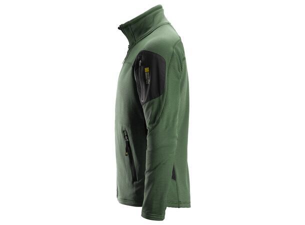 Snickers 9438 Body Mapping Microfleece Grønn/Svart XS