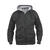 Clique Basic Full Zip Mens Mørkegrå XXL 