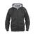 Clique Basic Full Zip Mens Mørkegrå XS 