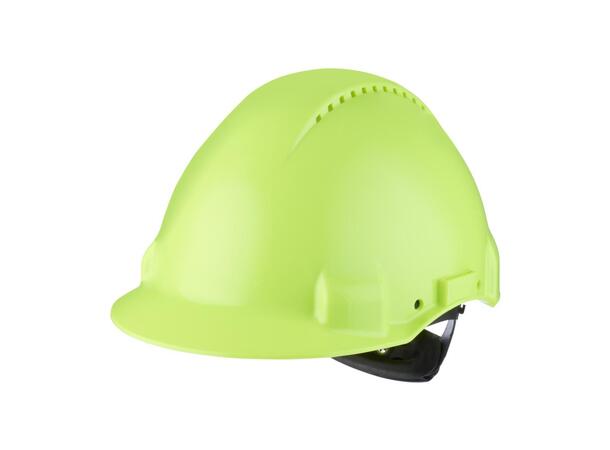 3M Vernehjelm G3000N Rattjustering HiVis Gul One size