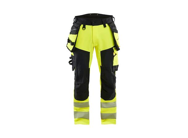 Blåkläder Varselbukse 4-veisstretch HiVis Gul/Svart C48