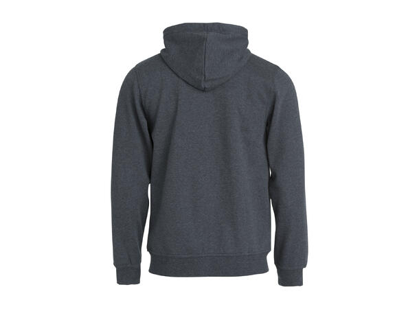 Clique Basic Full Zip Mens Mørkegrå XS