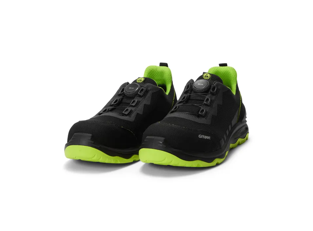 GRISPORT VERNESKO GRONG MED BOA S3S Svart/Grønn 36
