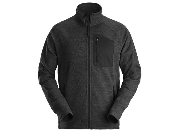 Snickers 8042 FlexiWork Fleecejakke Svart XS