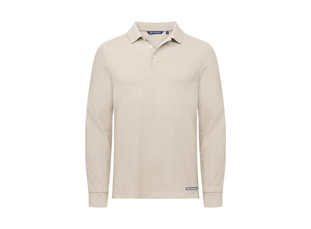 CUTTER & BUCK ADVANTAGE POLO LS MEN Beige S