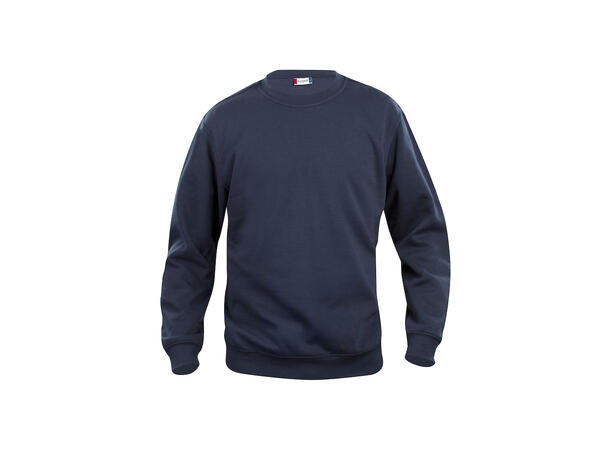 Clique Basic Roundneck Marineblå str. XL